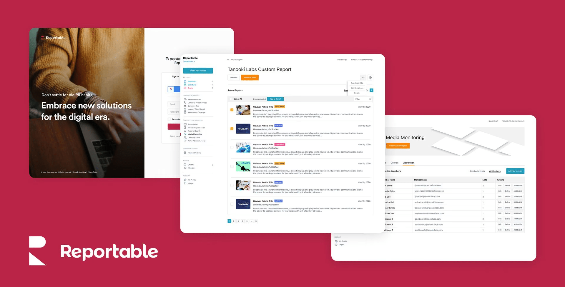 Reportable: Make the release easier to share.