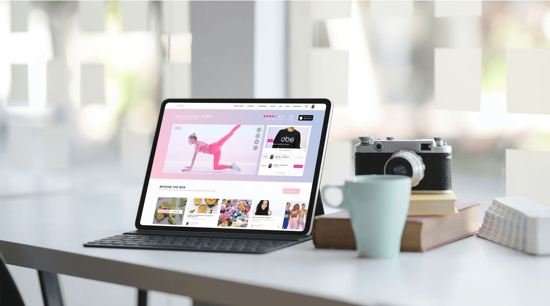 obé Fitness: Support the way members watch.